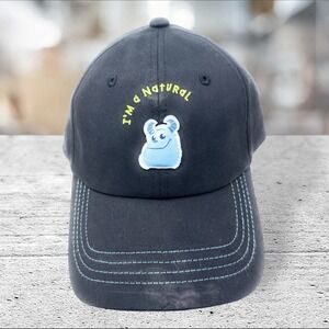 Miniso Monsters Inc Sulley Hat Unisex OS Black Blue Disney Pixar Strapback Cap